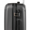 Medium Sevron rigid suitcases with capacity of 68 L