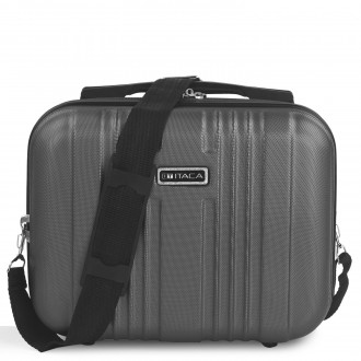 Medium Sevron rigid suitcases with capacity of 68 L