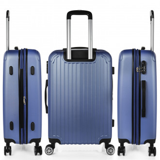 Medium Sevron rigid suitcases with capacity of 68 L