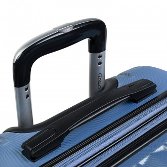 Medium Sevron rigid suitcases with capacity of 68 L