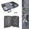 Medium Glasgow hard/soft suitases with 63 L capacity (valises souples et rigides Glasgow de taille moyenne d une capacité de 