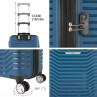 Medium Glasgow hard/soft suitases with 63 L capacity (valises souples et rigides Glasgow de taille moyenne d une capacité de 