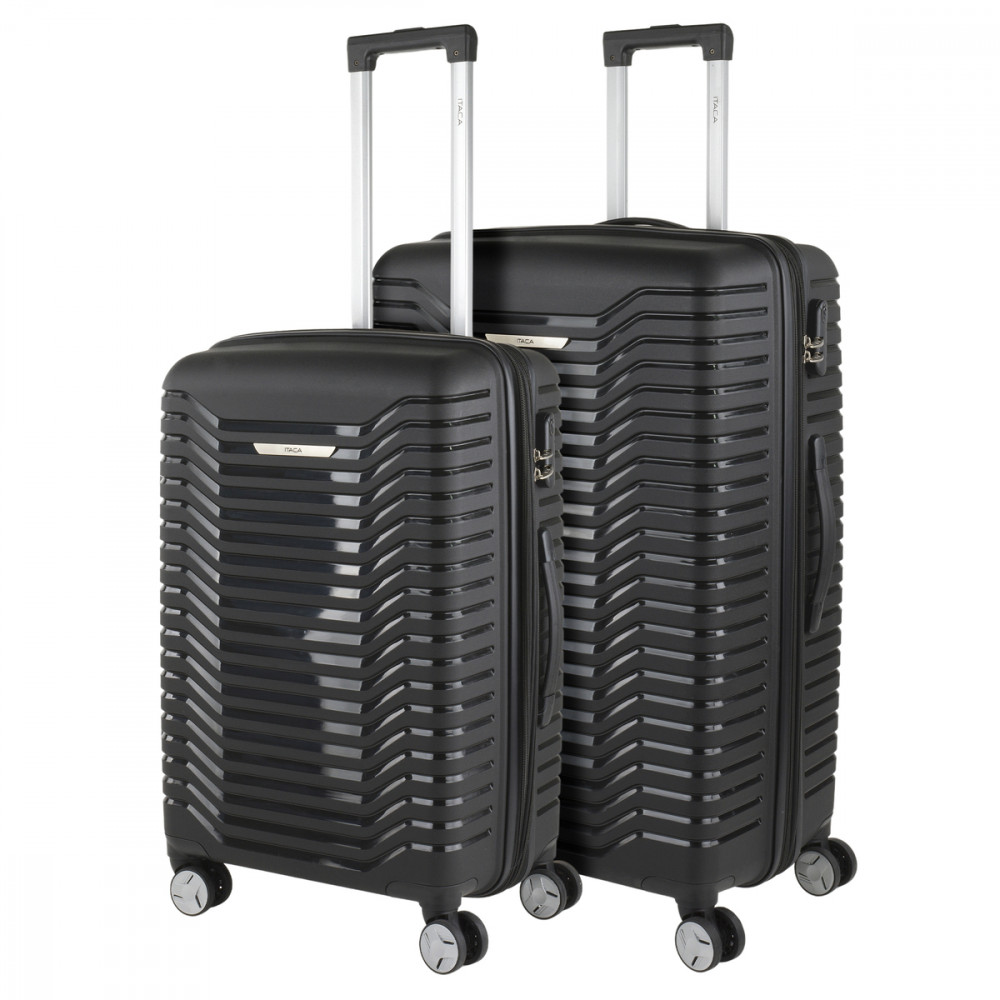 Glasgow medium size hard/soft suitcases with 102 L capacity