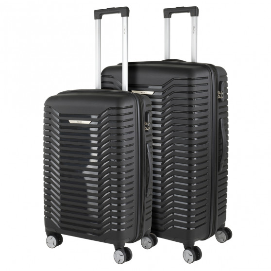 Glasgow medium size hard/soft suitcases with 102 L capacity