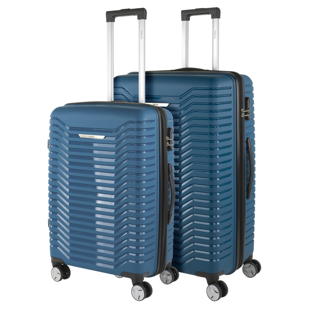 Glasgow medium size hard/soft suitcases with 102 L capacity