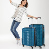 Glasgow medium size hard/soft suitcases with 102 L capacity