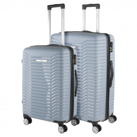 Glasgow medium size hard/soft suitcases with 102 L capacity