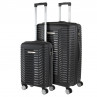 Set of 2/3 suitcases (Cabin, Medium and Large) Glasgow rigid/soft with a capacity of 102 L.