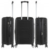 Ensemble de 2/3 valises (Cabin, Medium et Large) Glasgow rigide/souple d une capacité de 102 L.