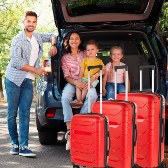 Bagages moyens Moscou rigide/souple avec une capacité de 87 L