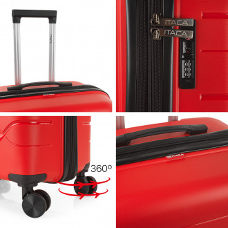 Medium luggage Moscow rigid/soft with capacity of 87 L