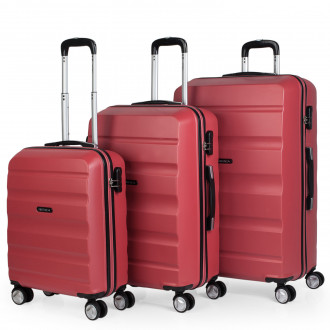 Medium Elba rigid suitcases with a capacity of 100 L