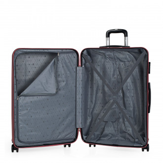 Medium Elba rigid suitcases with capacity of 99 L