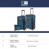 Itaca Solite 50/60Cm Suitcase and Toilet Bag Set