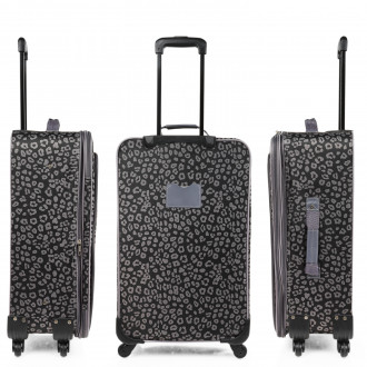 Itaca Solite 50/60Cm Suitcase and Toilet Bag Set