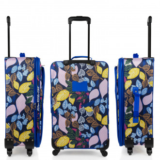 Itaca Solite 50/60Cm Suitcase and Toilet Bag Set