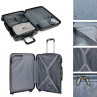 Medium Elba rigid suitcases with a capacity of 100 L