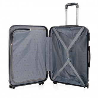 Medium Elba rigid suitcases with a capacity of 100 L