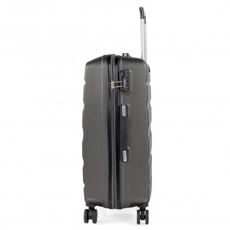 Medium Elba rigid suitcases with a capacity of 100 L