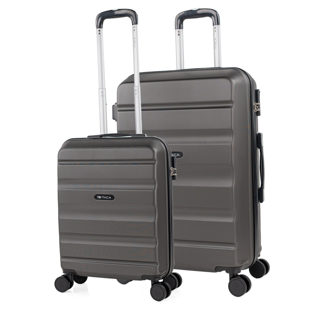 Medium Elba rigid suitcases with capacity of L