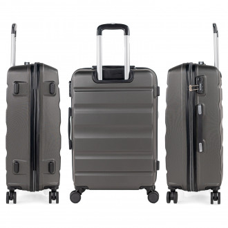 Medium Elba rigid suitcases with capacity of L