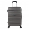 Medium Elba rigid suitcases with capacity of L