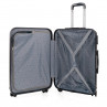 Medium Elba rigid suitcases with capacity of L