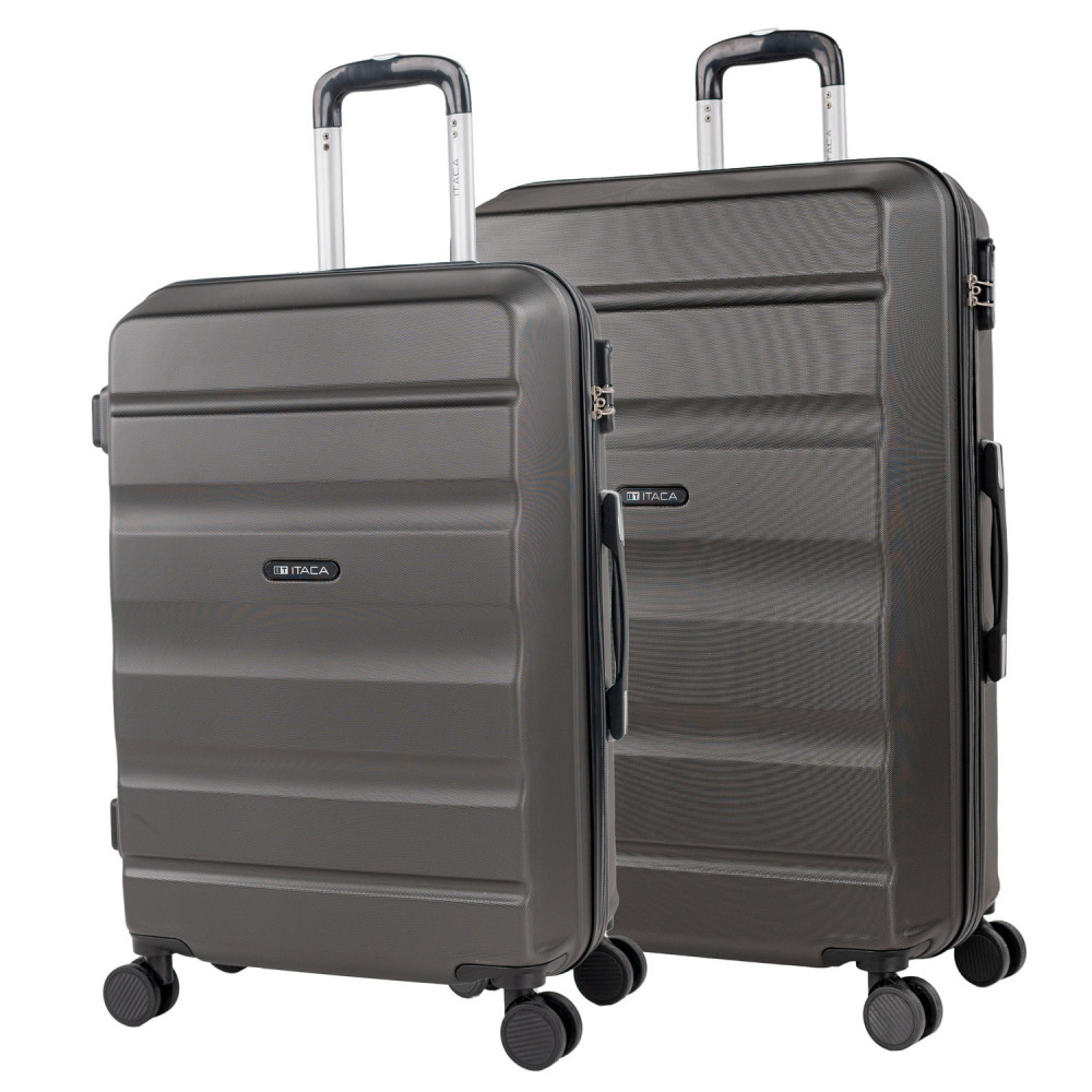 Medium Elba rigid suitcases with capacity of 99 L