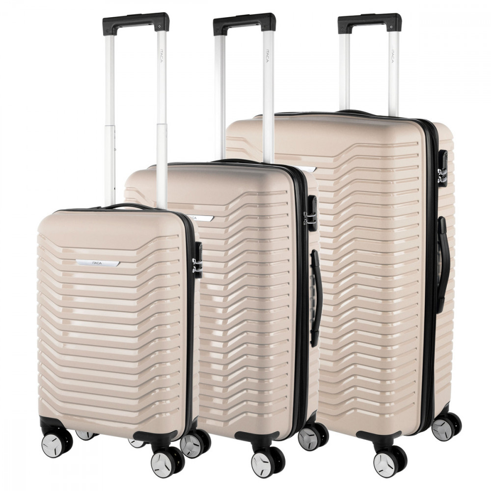 Glasgow medium size hard/soft suitcases with 102 L capacity