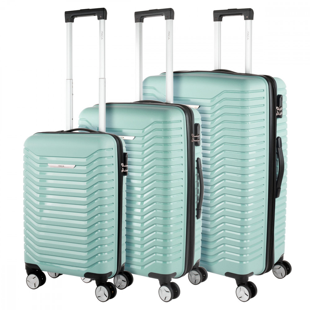 Glasgow medium size hard/soft suitcases with 102 L capacity