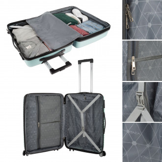 Medium Glasgow hard/soft suitcases with 63 L capacity