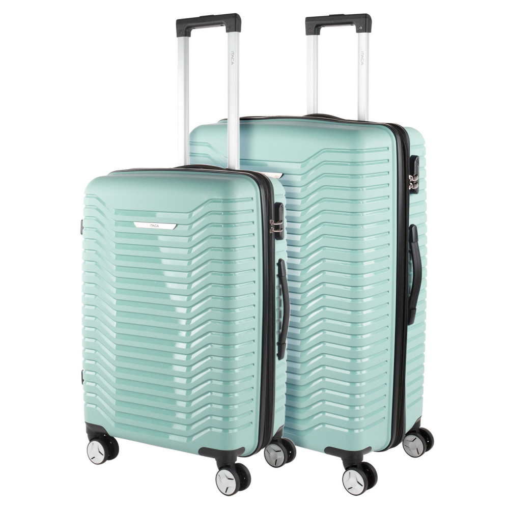 Glasgow medium size hard/soft suitcases with 102 L capacity