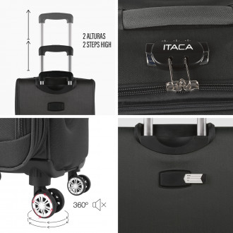 Itaca Bergamo 50/60Cm Luggage Set