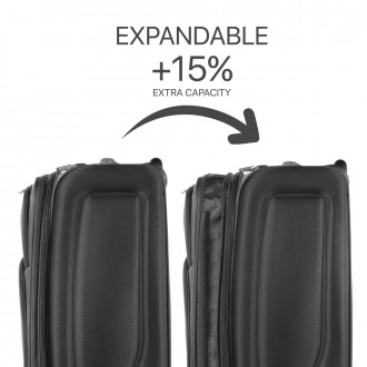 Itaca Bergamo 50/60Cm Luggage Set