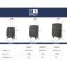 Itaca Bergamo Set de bagages 50/70Cm