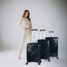 Medium rigid/soft suitcases with a capacity of L