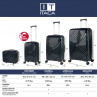 Medium rigid/soft suitcases with a capacity of L