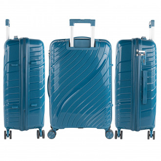 Medium rigid/soft suitcases with a capacity of L