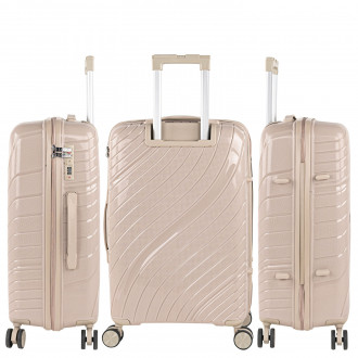 Medium rigid/soft suitcases with a capacity of L