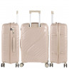 Medium rigid/soft suitcases with a capacity of L