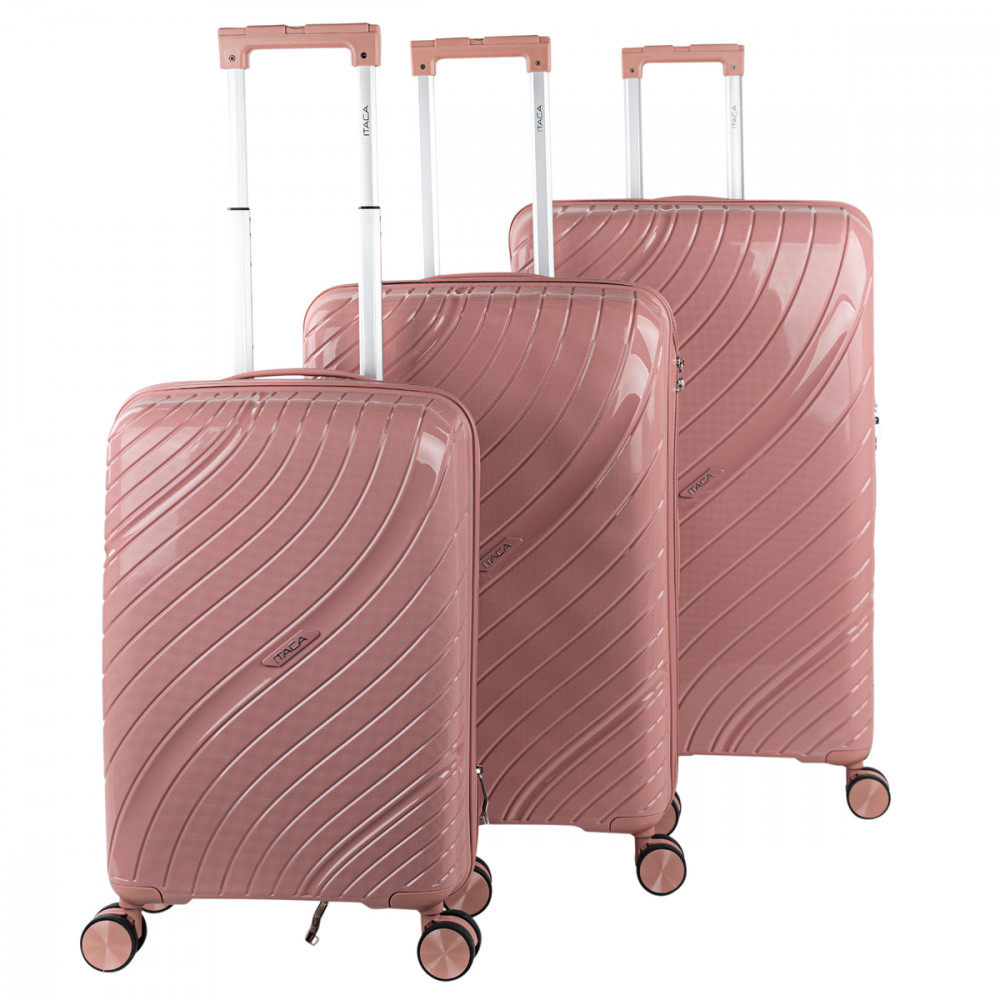 Medium rigid/soft suitcases with a capacity of L