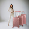 Medium rigid/soft suitcases with a capacity of L