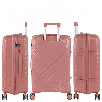 Medium rigid/soft suitcases with a capacity of L