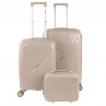 Danubio medium sized hard/soft suitcases with 62 L capacity