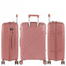 Danubio medium sized hard/soft suitcases with 62 L capacity