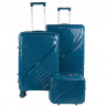 Danubio medium sized hard/soft suitcases with 94 L capacity