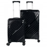 Set of 2/3 suitcases (Cabin, Medium and Large) Danubio rigid/soft with a capacity of 94 L.