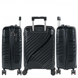 Set of 2/3 suitcases (Cabin, Medium and Large) Danubio rigid/soft with a capacity of 94 L.