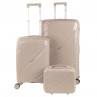 Set of 2/3 suitcases (Cabin, Medium and Large) Danubio rigid/soft with a capacity of 94 L.