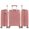 Set of 2/3 suitcases (Cabin, Medium and Large) Danubio rigid/soft with a capacity of 94 L.